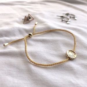 Gorjana bracelet + 2x earrings